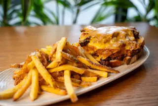 Brisket cheddar