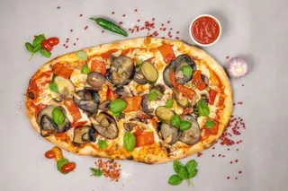 Pizza Verdure Al Forno Amore Ø 40x30cm - (2E 0.85g sare2.47g zahar100g