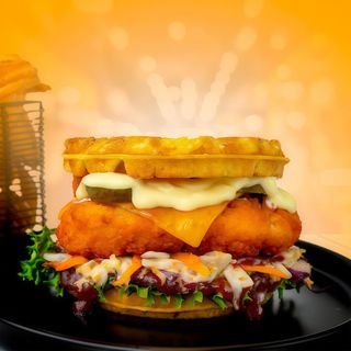 No chicken burger vegetarian