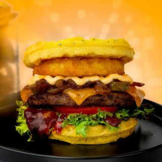 Hashbrown burger