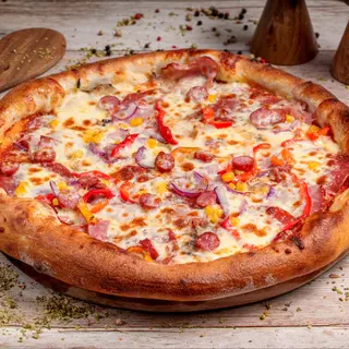 Pizza Țărănească + sos gratis