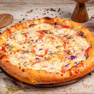 Pizza Vegetariană + sos gratis