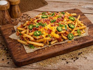 Spicy loaded fries