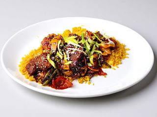 Tigaie picanta de vitel