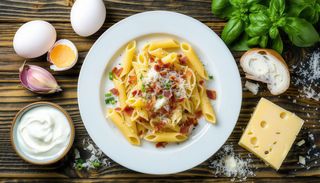 Penne Carbonara