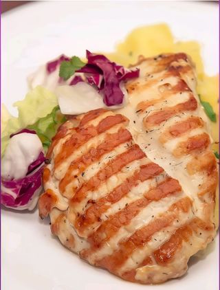 Piept de curcan la grătar