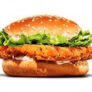 Crispy burger meniu