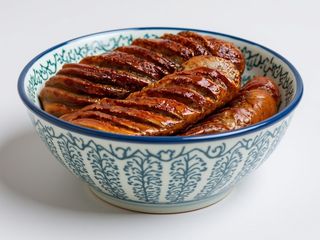 Carnati de porc la grill
