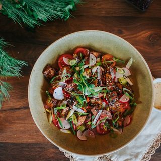 SALATA CU PUI TERIYAKI 450gr