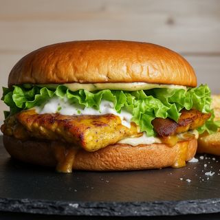 Indiana Jones burger (picant)