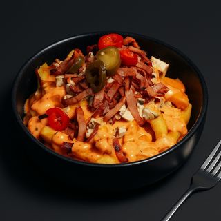 Hot Loaded Fries (picant)