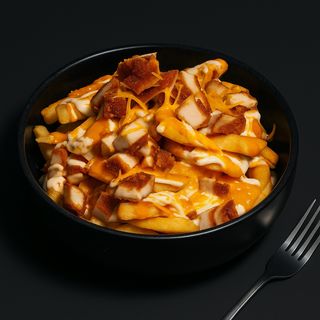 Crispy Chick’ Loaded Fries