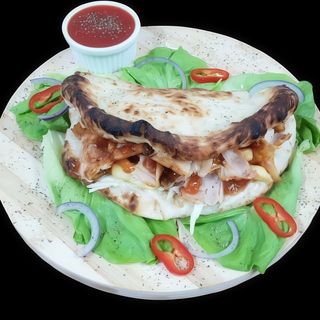 Panini cu șnițel de pui