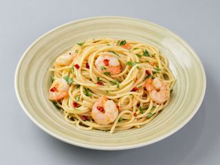 SPAGHETE AOP CU CREVETI