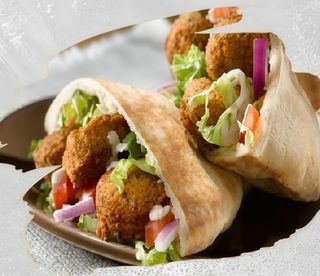 Falafel la lipie