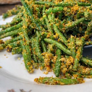 Fasole verde prăjită