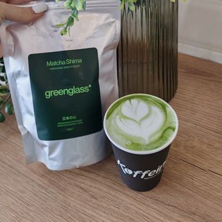 Matcha vanila latte
