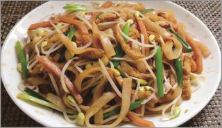 Pho de orez cu legume