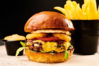 Holly Însoțit de cartofi și de sosul casei