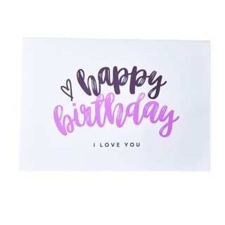 Felicitare "Happy Birthday"