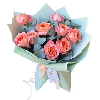 Buchet Atena (9 trandafiri)