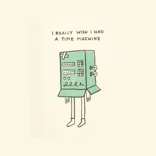 Felicitare "Time Machine"