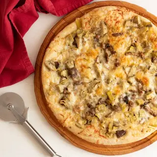 Pizza Bianca e funggi