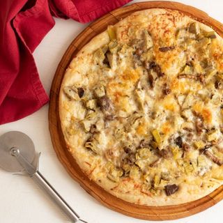 Pizza Bianca e funggi