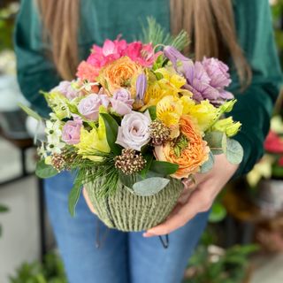 Aranjament Cozy Winter în vas 