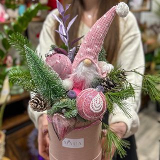 Crăciun în nuanțe de roz 