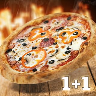 Pizza Giacomo 1+1 Ø26 cm