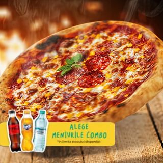 Pepperoncino Ø33CM + sos + suc