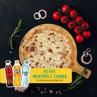 Prosciutto Funghi Ø33cm + sos + suc