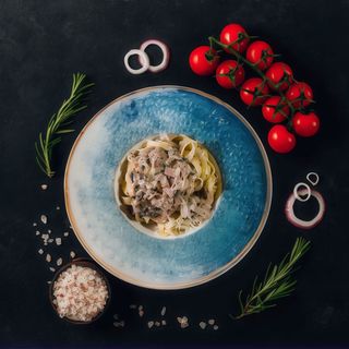 Pasta Prosciutto Funghi