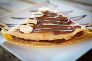 Clătită cu Nutella & banană