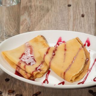 Clătite cu dulceață