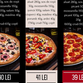 Pizza Pofticiosului Ø32cm