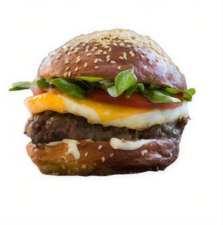 Burger The King+cartofi wedges +sos samurai