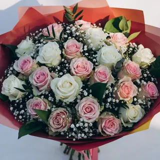 Buchet pink mix 39
