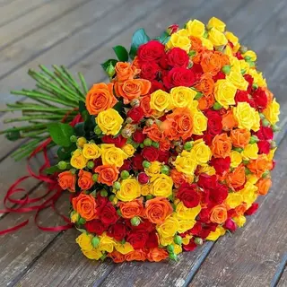 Buchet Mini-Rosa 15+