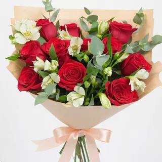 Buchet Red&White