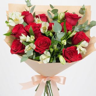 Buchet Red&White