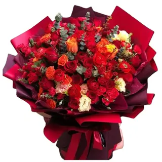 Sunset Garden - Buchet floral sezonier