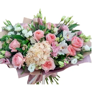 Blush Garden - Buchet floral sezonier