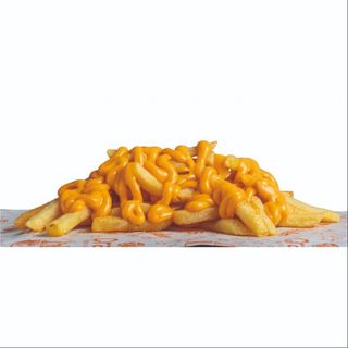 Cartofi Prajiti cu Sos Cheddar