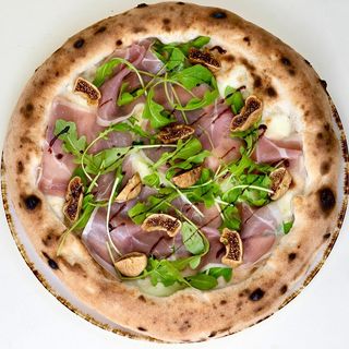Pizza prosciutto&smochine