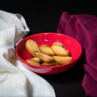 Cartofi Raclette fripți în untură de porc - 200gr