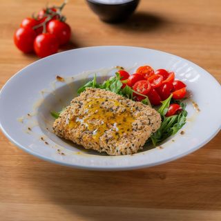 Branza feta in crusta de susan