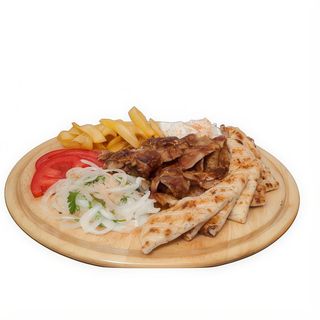 *Gyros de PUI / pită grecească la farfurie 580g