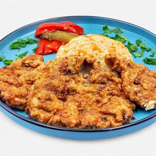 Snitel Pleurotus cu pilaf 200/150 g